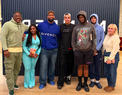 Community members working together toward a shared vision